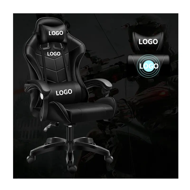 Kainice Fabriek Directe Verkoop Stoel Voor Kantoor Gaming Stoel Met Verlichting En Luidsprekers Swivel Silla Gamer Voor Home Office