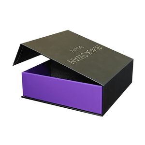 Custom Luxury Fashion Logo Print Paper Men Belt Boxes Packaging Rigid <b>Magnetic</b> Gift <b>Box</b> with Sponge Embossing & UV Coating - Product Image 4
