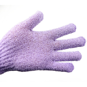 Preiswerter Werksgroßhandelspreis Nylon-Bade-Duschhandschuh Bad-Spa Körperreinigung Peeling-Badehandschuhe