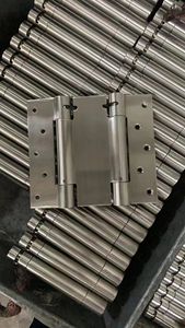 باب صالون للمقهى من الفولاذ المقاوم للصدأ, مفصل زنبركي مزدوج يعمل على الغلق الذاتي - Product Image 5