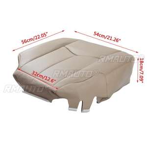 Fundas para Asientos de Coche, Cubierta Superior e Inferior del Reposabrazos para el Conductor y el Pasajero, para Chevy Silverado 1500-2500 2003 2004 2005 2006 - Product Image 3