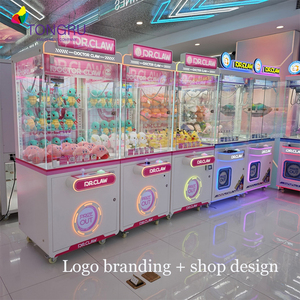 Máquina de garras para adultos, operada con tarjeta, monedas o billetes, para peluches, juguetes de peluche, juguetes de mono, y uso en salas de bolos, con función de lotería - Product Image 5