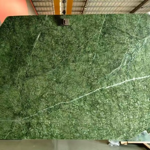 Bon <span class=keywords><strong>prix</strong></span> pour les dalles de marbre vert Dan Dong polies de 18 mm pour les sols et comptoirs des bâtiments commerciaux - Product Image 3