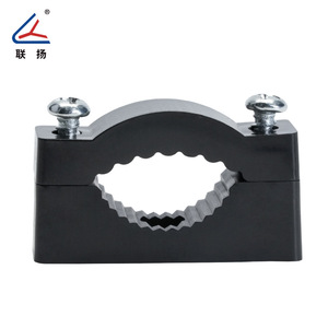 Clip de câble Lianyang YX-123, clip rond en plastique pour la fixation des câbles et des fils - Product Image 4