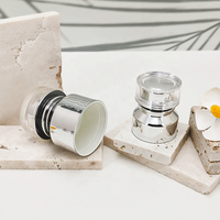 Flacons cosmétiques de luxe en verre blanc de haute qualité, 40/100/120 ml, vides, avec bouchon à vis, sérigraphie, pour gouttes oculaires et nettoyant visage, livraison gratuite