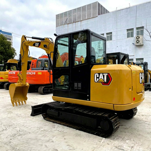 Mini-excavatrice sur chenilles Caterpillar CAT306E2 d'occasion, 6 tonnes, d'origine japonaise, faible nombre d'heures de fonctionnement, CAT 306E2, petite excavatrice à vendre - Product Image 1