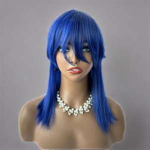 AliExpress วิกโลโบรูบิโอขนาดเล็กโปร่งใสฮาโลวีนคอสเครื่องผลิตเส้นใยความหนาแน่น120% สูง - Product Image 3