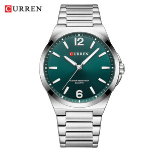 CURREN 8493 Men's Quartz Watch 3ATM Waterproof Steel Strap Wristwatch Fashion Luminous Gift <b>Clock</b> Reloj Hombre - Product Image 4
