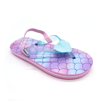 Tongs pour enfants à imprimé poisson