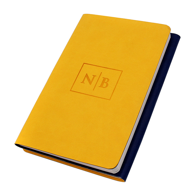 Dairy Note Book Leather Portable Softcover Custom Printing A5 Paperback Notebook