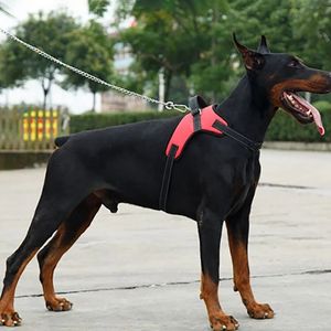 調節可能なペットの犬のハーネス大小のベストストロングリーシュ反射用品 - Product Image 6