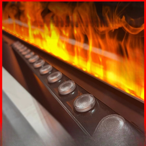 Nuevo modelo de humidificador electrónico con simulación de llama 3D y atomización, para chimeneas transfronterizas de fábrica. - Product Image 3