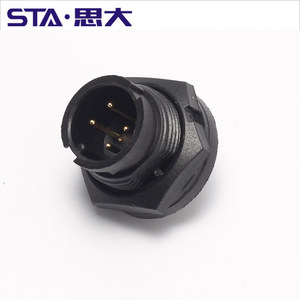 Nhựa Nối Chống Thấm Nước <span class=keywords><strong>E10</strong></span> Z108 2 3 4 5 6 7 8 10 12P Threaded Bayonet PCB Núi Ổ Cắm - Product Image 1