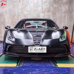 Kit <span class=keywords><strong>de</strong></span> Carrocería Z-ART Estilo M <span class=keywords><strong>488</strong></span> Aerokit para <span class=keywords><strong>Ferrari</strong></span> <span class=keywords><strong>488</strong></span> <span class=keywords><strong>GTB</strong></span> 2015-2019, Alerón Trasero Mejorado, Difusor para <span class=keywords><strong>Ferrari</strong></span> <span class=keywords><strong>488</strong></span>, Kit <span class=keywords><strong>de</strong></span> Tuning - Product Image 2