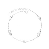 Bracelet requin Bruce en argent sterling 925, bracelet avec pendentif requin mignon pour enfants, cadeau