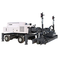 Machine de nivellement automatique de la chape de béton, bras laser, niveleuse FJZP-200