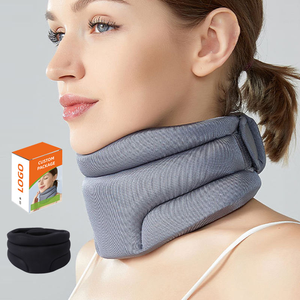 Collier de soutien cervical en éponge anti-chute de la tête, attelle cervicale chauffante pour la correction de la posture - Product Image 4