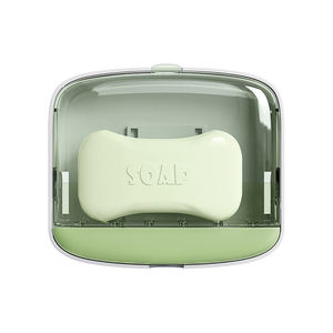 Wholesale Novax Plastic 2026 Wall-mounted Soap Box Organizer Dish Holder with Cover for Bathroom Accessories - Product Image 4