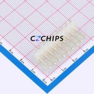 3.96-9AW Wire-to-Board Pin Header Bent Lead Through Hole,P=3.96mm Connector 1x9P 3.96mm Right Angle Insert 9P - Product Image 1