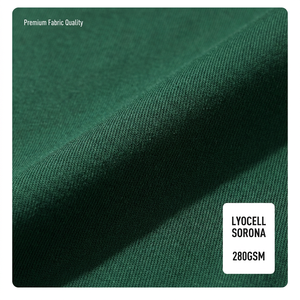 T-shirts unis personnalisés en usine OEM, en <span class=keywords><strong>fibre</strong></span> rafraîchissante Sorona Lyocell, respirants et légers, pour homme, idéaux pour l'été et la marque haut de gamme - Product Image 5