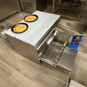 Neuer wettbewerbs fähiger Preis Edelstahl <span class=keywords><strong>Pizza</strong></span> ofen Gewerblicher elektrischer Förderband <span class=keywords><strong>Pizza</strong></span> ofen Zum Verkauf - Product Image 4
