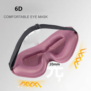 ขนตาปลอม3D แบบปรับนอนได้สำหรับช่องใส่ตาลึกผ้าคอตตอนถักนุ่มช่วยให้ดูช้า - Product Image 5