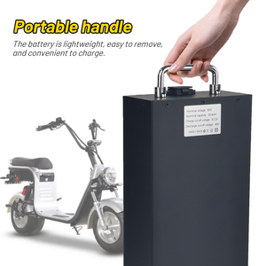 Customized Hi-Power 48V-<b>72V</b> Rechargeable Lithium <b>Battery</b> Pack with Rear Rack for E-Bike and Scooter - Product Image 2