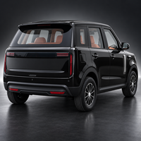 Voiture électrique à faible vitesse BAIMA 3500W pour adultes, 60V-72V, 4 places, 5 portes, conduite à gauche, véhicule complet, pneus 195/70R14, autonomie de 100 km