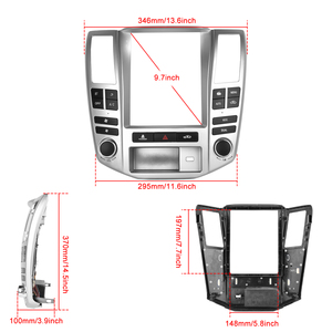 Radio de Coche Android Podofo de 9.7 Pulgadas, 1+32G/2+64G, Carplay para <span class=keywords><strong>Lexus</strong></span> <span class=keywords><strong>RX</strong></span> 2004-2008, Electrónica para Auto, Android Auto, BT, GPS, WIFI - Product Image 5