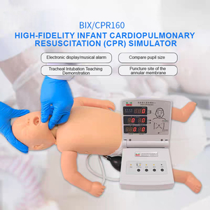 <span class=keywords><strong>หุ่น</strong></span>จำลองการช่วยฟื้นคืนชีพทารกขั้นสูง CPR160 พร้อมตัวควบคุม รุ่นจำลองการรีซิวิเตชั่นสำหรับเด็ก ความเที่ยงตรงสูง สำหรับการเรียนการสอนทางวิทยาศาสตร์การแพทย์ - Product Image 3