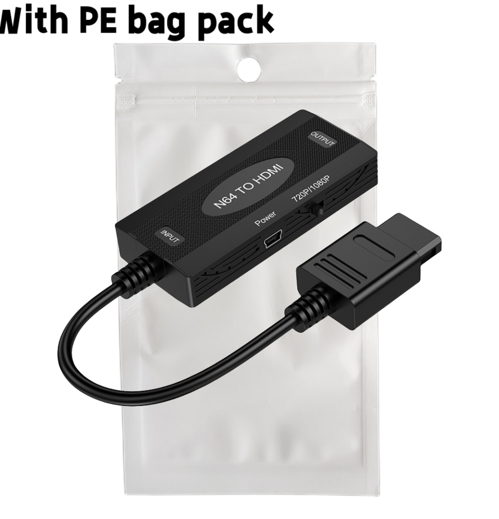 Black With PE bag pack