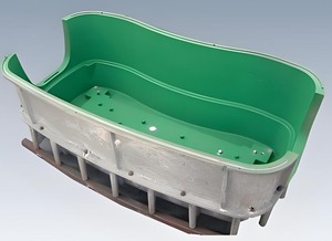 ホットバスタブOEM ODM Rotomoldedペット病院用浴槽回転式成形スパマッサージータブ