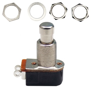 2pin SPST momentary cảm ứng mềm bàn đạp cho guitar điện chân push button chuyển - Product Image 2