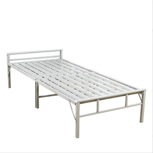 <span class=keywords><strong>Cama</strong></span> Metálica Xingyuan, Diseño de <span class=keywords><strong>Cama</strong></span> de Hierro, Dormitorio, Habitación de Alquiler, Simple, Individual, Plegable, Sin Instalación, para Oficina, Muebles de Dormitorio - Product Image 1
