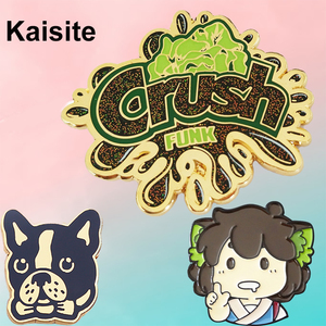 <span class=keywords><strong>2025</strong></span> bán hàng nóng không có tối thiểu kim loại thủ công mỹ nghệ Nhà cung cấp ve áo Pin mềm cứng men huy hiệu mềm cứng men chân - Product Image 1