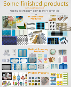 Xiaoniu 16 trạm làm việc đa chức năng y tế mặc quần áo vết thương các bản vá lỗi sản xuất ROTARY die-máy cắt - Product Image 3