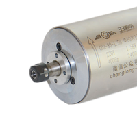 GDZ80-1.5 1500W refroidi à l'eau CNC routeur broche ER11 bon prix Machine-outil broche pour le travail du bois