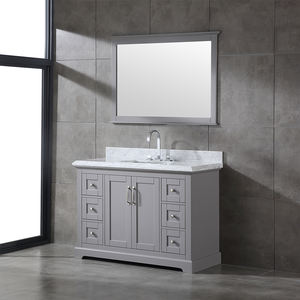 <b>Bathroom</b> <b>Vanity</b> with Ceramic Basin Water Resistant Transitional Design Made in Vietnam Solid <b>Wood</b>&Plywood <b>Bathroom</b> <b>Vanity</b> - Product Image 3