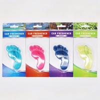Vente en gros Rafraîchisseur d'air pour voiture Jelly Belly Diffuseur suspendu Parfum en carte parfumée pour la décoration de la maison Rafraîchisseur d'air pour voiture