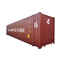 Conteneur maritime de stockage industriel de 45 pieds de haut, fourni par l'usine