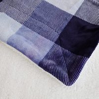 100% polyester flanelle Sherpa Double couche stock jeter couverture hiver 2 plis épais couvertures Chine fabricants