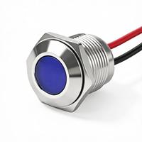 Luz de Advertencia LED Roja y Azul para el Tablero, DC12-24V, Luz Estroboscópica de Emergencia para Visera de Parabrisas con Enchufe para Encendedor de Cigarrillos