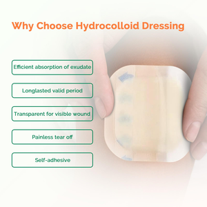 Pansements hydrocolloïdes en gel imperméables pour la prévention des ampoules, bandes adhésives multi-usages anti-frottement - Product Image 2