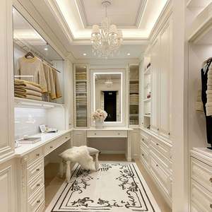 Vestidor de Lujo BALOM con Tocador, Armario de Dormitorio Personalizado, Fábrica OEM para Viviendas - Product Image 2