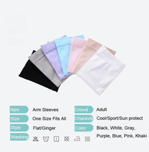 Conjunto de manga de brazo de Ciclismo de verano Transpirable Impreso Transpirable Manga de brazo de ciclismo Sin costuras Nylon Seda Calor fresco Liso al aire libre - Product Image 6