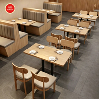 Chaises de table à manger commerciales modernes pour café, restaurant, restauration rapide, panneau en tissu gris carré, mobilier de café, mobilier de restaurant