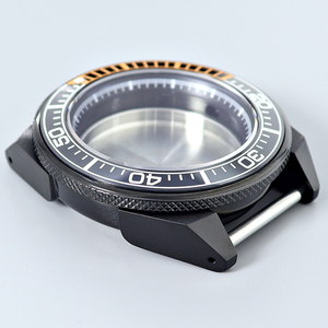 Cajas de Reloj de Acero Inoxidable 316L Modificadas para Buceo, Cristal de Zafiro para Movimiento Seiko Samurai NH35/36/34, Esfera de 28.5mm, Color Negro - Product Image 5