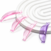 Protectores de Silicona Reutilizables para Lifting de Pestañas, Diseño de Punta en Forma de Corazón, Varillas para Permanente de Pestañas, Almohadillas de Silicona Suave para Lifting de Pestañas