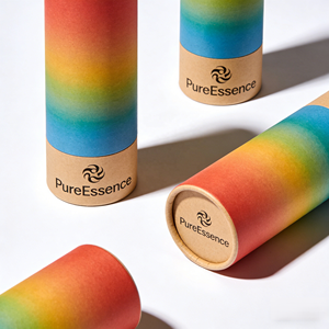 Vaso de whisky cilíndrico, tubo de papel reciclable para regalo, embalaje ecológico, tubo de papel para helado con impresión personalizada, cilindro de papel apto para alimentos. - Product Image 4