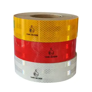 MANCAI Hot Sale Diamond Grade Super Ece 104R 00821 Reflective Tape Ece 104R Reflective Tapes For Heavy Trucks